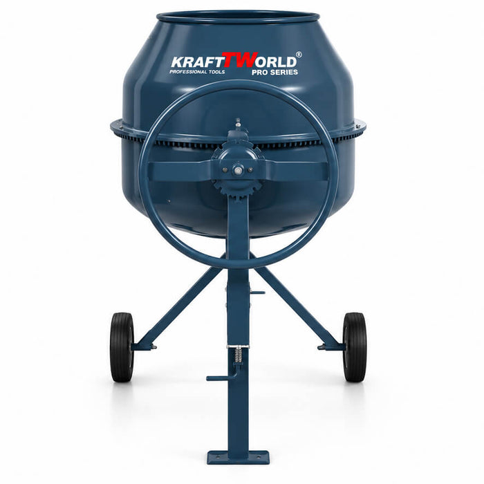 Бетонобъркачка KraftWorld Pro 180, 200 или 240 л - снимка 5