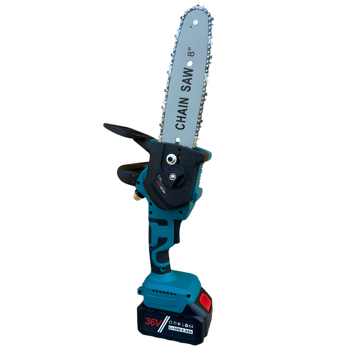 Промо 2в1 комплект WerkBull Акумулаторна Лозарска ножица с дисплей и Безчетков Трион с автоматично омасляване