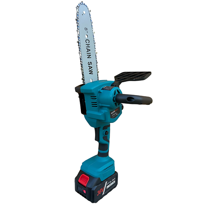 Промо 2в1 комплект WerkBull Акумулаторна Лозарска ножица с дисплей и Безчетков Трион с автоматично омасляване