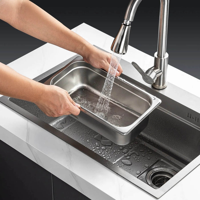 Гастронорм съдове GN 1/3 с капаци, 8 × 5,93 л – 5,93 л, снимка 7