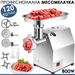 Професионална месомелачка 800W 120 кг/ч неръждаема стомана