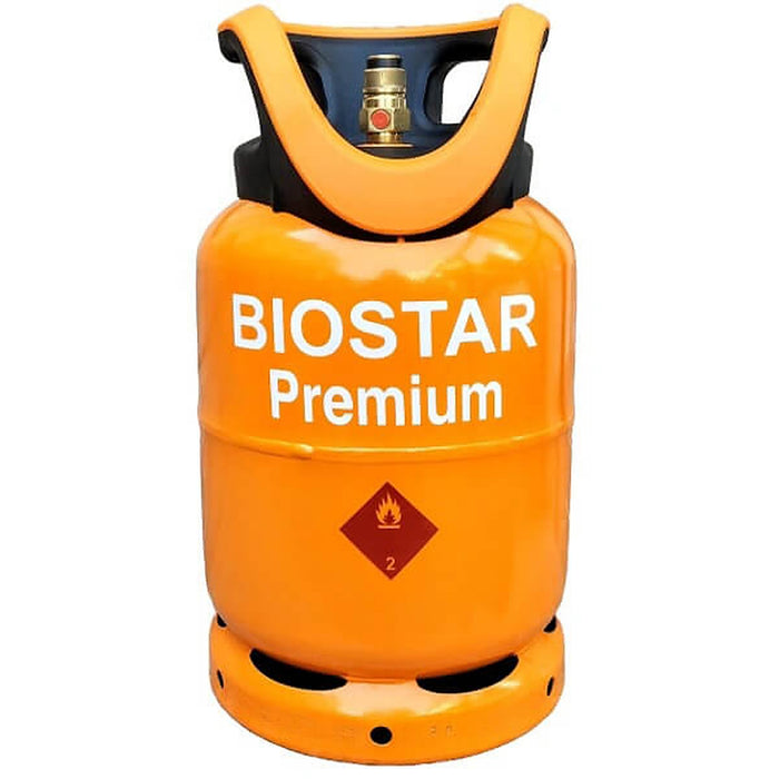 Газова бутилка Biostar 24,2 литра, изглед отпред