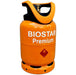 Газова бутилка Biostar 10 кг с предпазна дръжка и ъглов кран