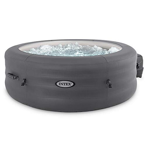 Intex SimpleSpa – Надуваемо Джакузи Ø196 см за 4 души с масажна система и отопление