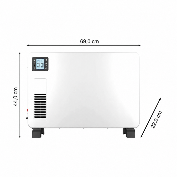 Дигитален конвектор 2300 W с дистанционно – снимка 10