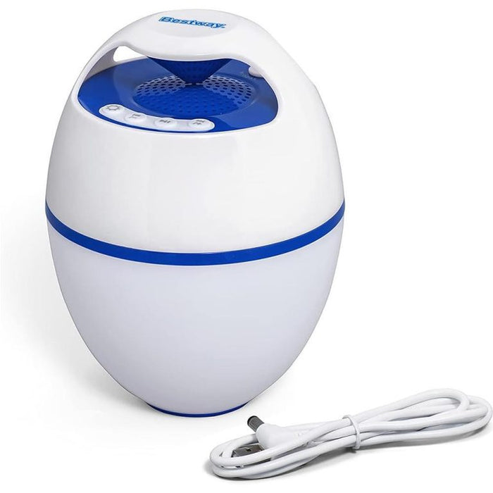Плаваща Bluetooth Колонка за Басейн Bestway с Bluetooth и LED осветление