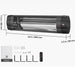 Инфрачервен отоплител 2500W – снимка 04
