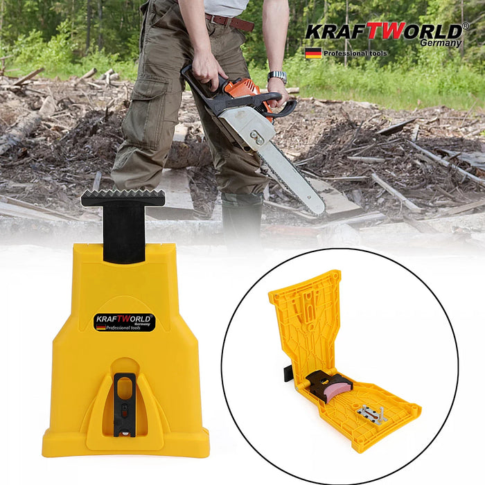 Немско Точило за верига на резачка WerkBull / Машина за заточване на вериги