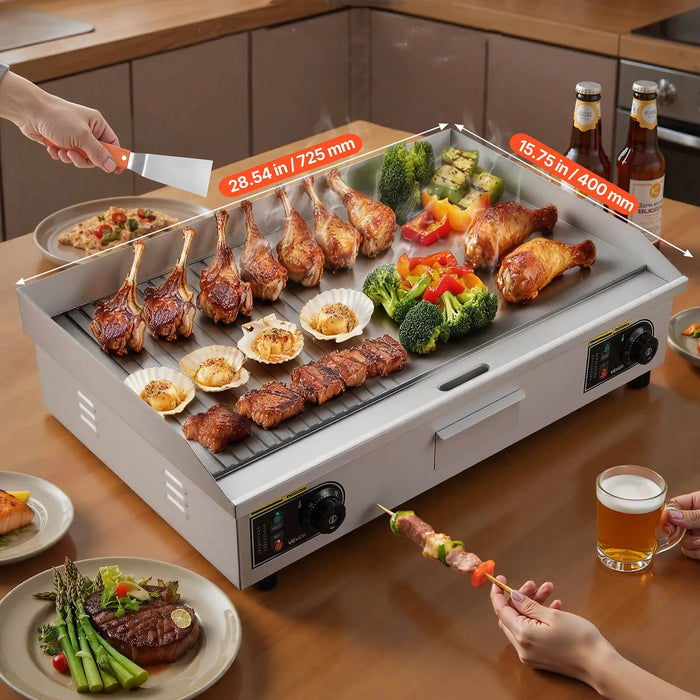Електрическа плоча за печене | 2800, 3200 или 4400 W